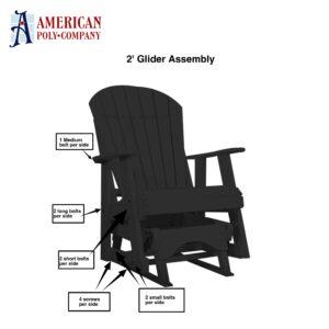 2ft Glider Assembly Instructions