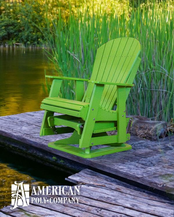 American Poly Swivel Glider Lime