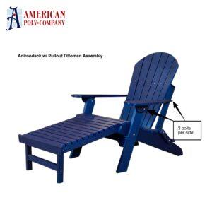 Adirondack Pullout Assembly Instructions