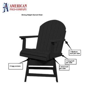 Dining Swivel Chair Assembly Instructions